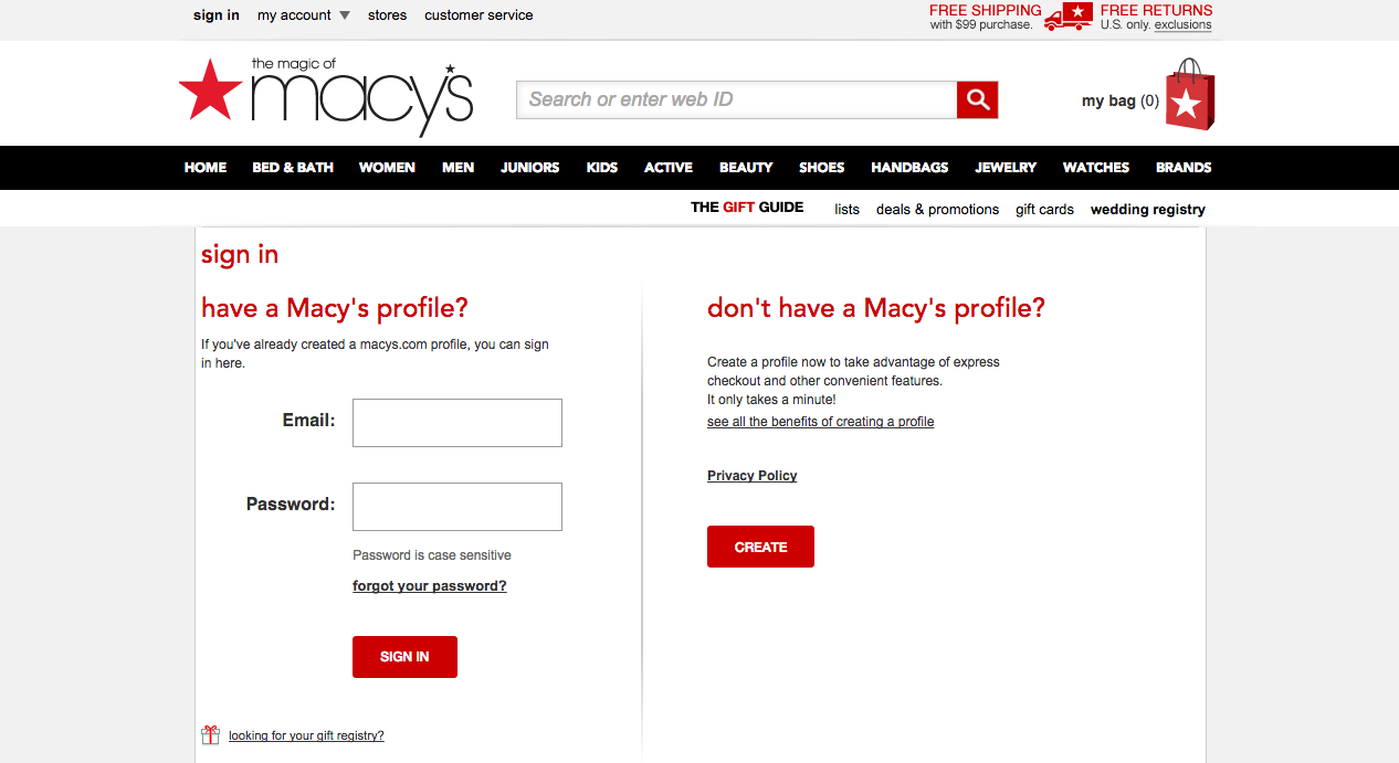 Macy s Credit Card Login Make A Payment