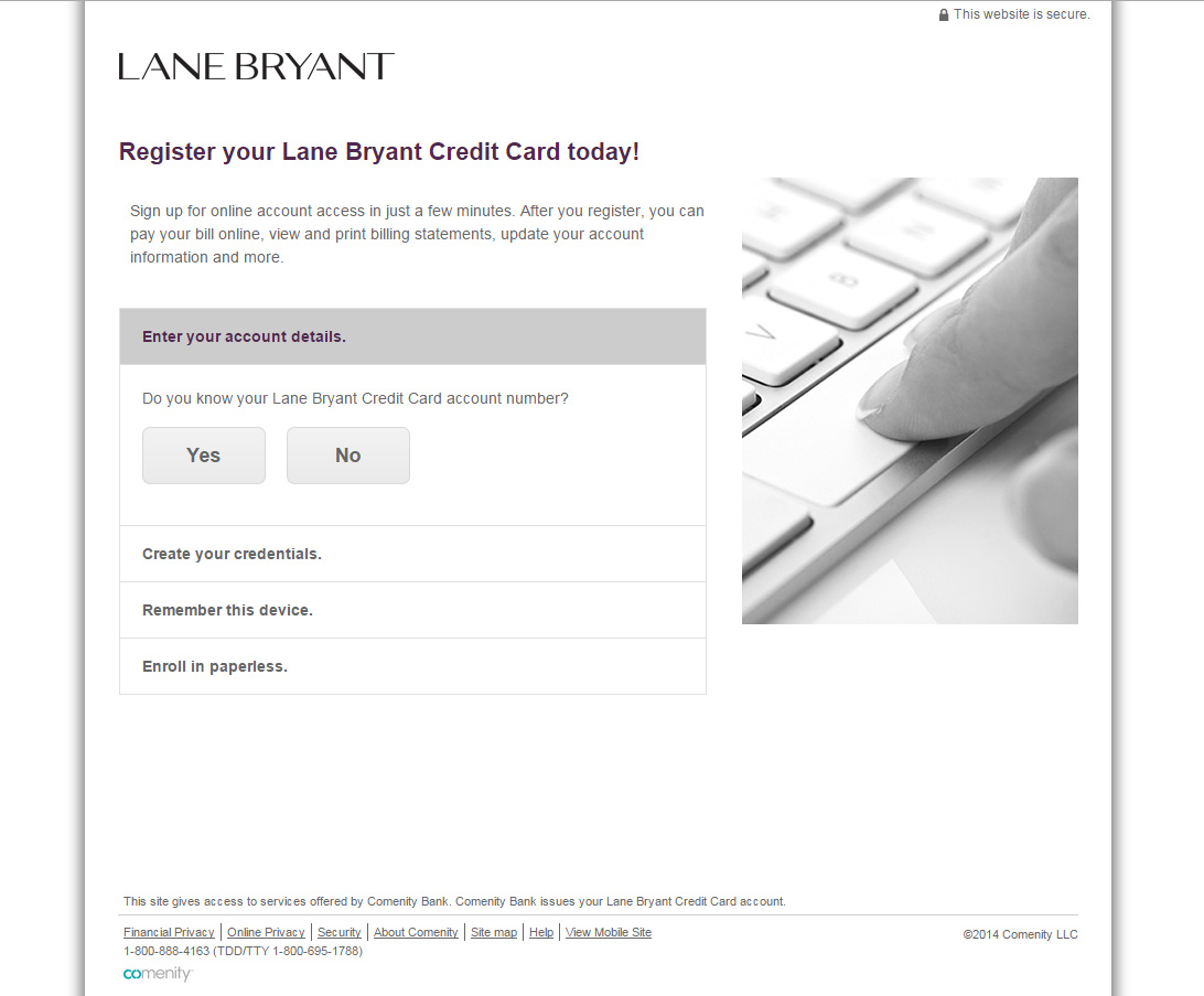 Lane Bryant Credit Card Login Make a Payment