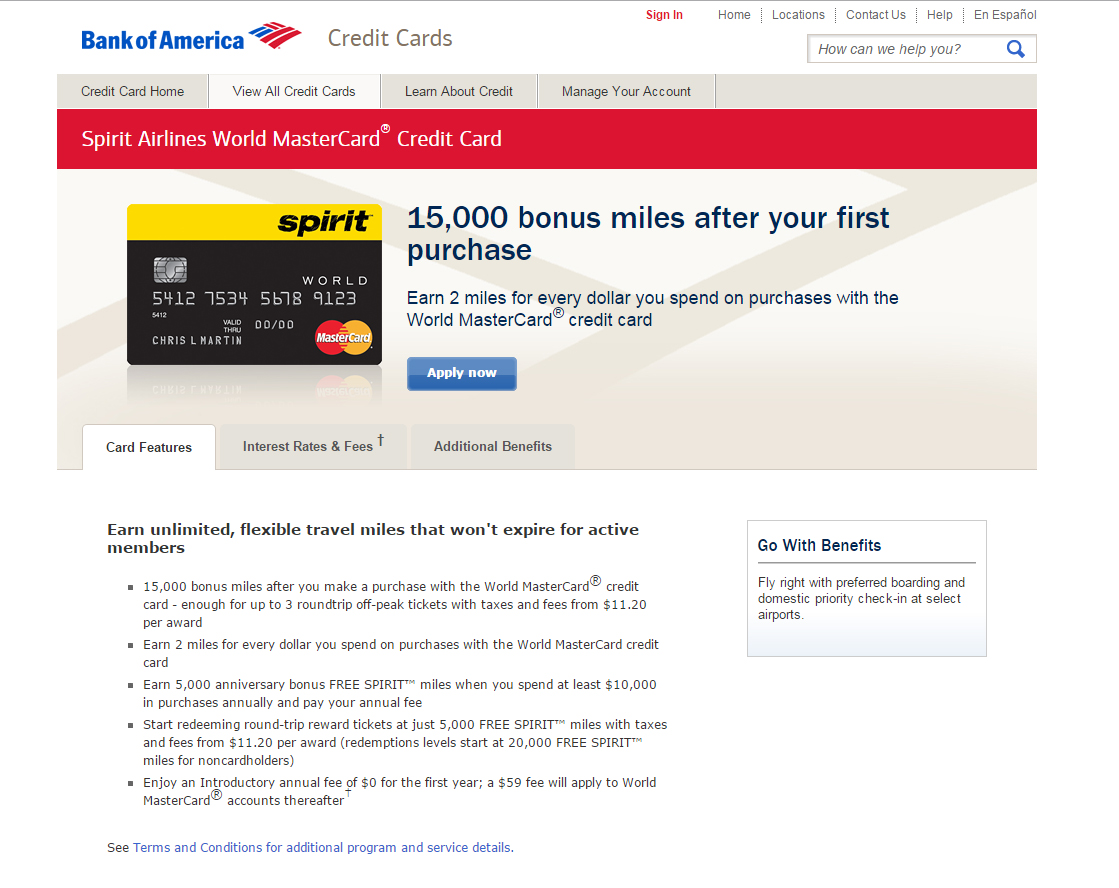 How to Apply for a Spirit Airlines MasterCard Credit Card