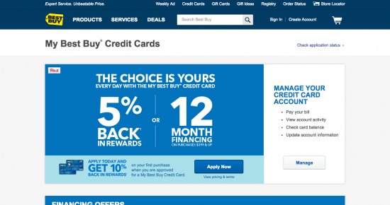 Best Buy Credit Card - Apply 1