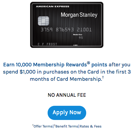 How to Apply for the American Express Morgan Stanley ...