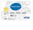 Greater Iowa Credit Union Visa Student Card