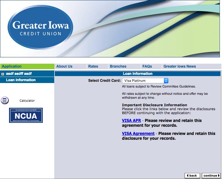 How to Apply for the Greater Iowa Credit Union Visa Platinum Card