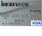 Iberia Bank Visa Platinum Credit Card