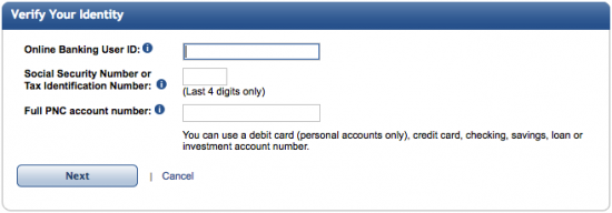 Pnc Core Visa Credit Card Login Make A Payment