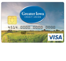 Greater Iowa Credit Union Visa Platinum Card