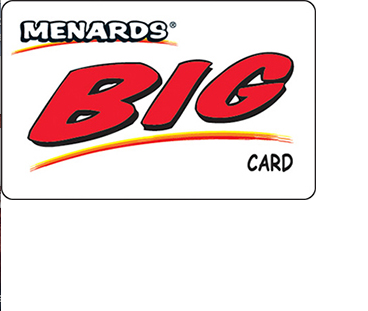 Menards BIG Card