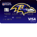 Baltimore Ravens Extra Points Credit Card