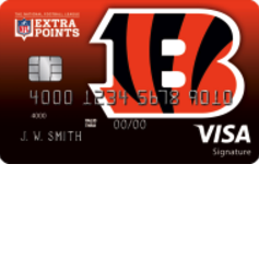Cincinnati Bengals Extra Points Credit Card