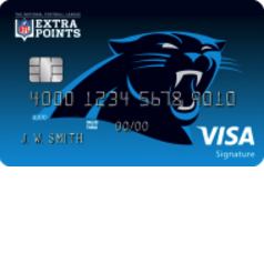 Carolina Panthers Extra Points Credit Card