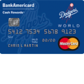 Los Angeles Dodgers Cash Rewards MasterCard