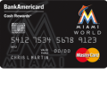 Miami Marlins Cash Rewards MasterCard