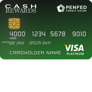 PenFed Platinum Cash Rewards Visa Card