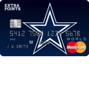 Dallas Cowboys Extra Points Credit Card