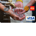 Rotary International Visa Signature Credit Card