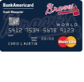 Atlanta Braves Cash Rewards Mastercard