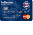 Minnesota Twins Cash Rewards MasterCard