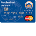 New York Mets Cash Rewards MasterCard