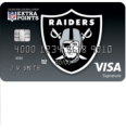 Oakland Raiders Extra Points Credit Card