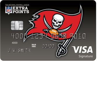 Tampa Bay Buccaneers Extra Points Credit Card