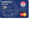 Texas Rangers Cash Rewards Mastercard