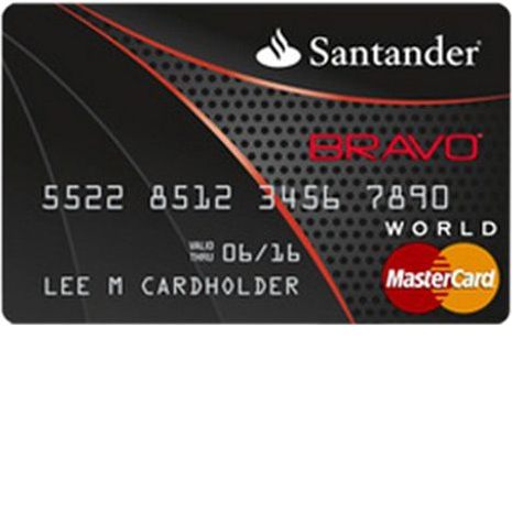 Santander Bank Bravo Credit Card