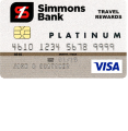 Simmons Bank Visa Platinum Rewards Credit Card