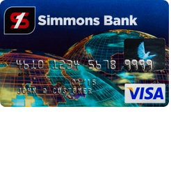 Simmons Bank Visa Platinum Credit Card