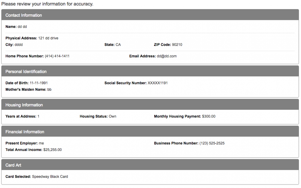 How to Apply for the Speedy Rewards MasterCard