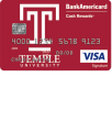 Temple University Visa Credit Card