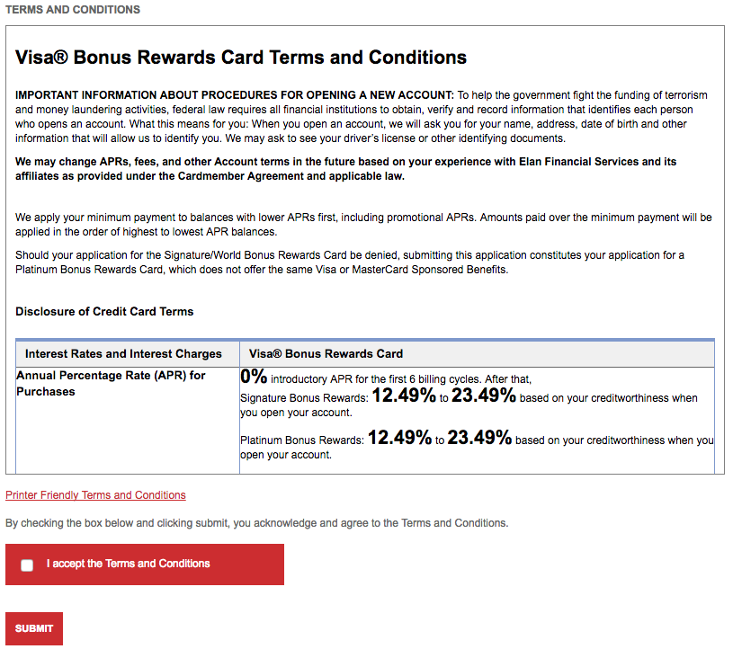 How to Apply for the Bank of Albuquerque Visa Bonus Rewards/Bonus ...