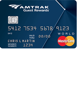 Amtrak Guest Rewards World MasterCard