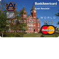 Auburn University BankAmericard Cash Rewards Credit Card