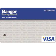 Bangor Savings Bank Visa Platinum Credit Card