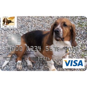 Carolina Basset Hound Rescue Credit Card