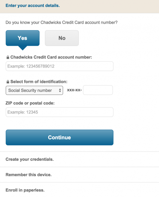 Chadwicks-Credit-Card-login-3