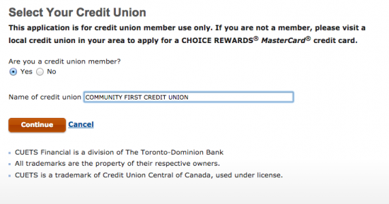 Community First Credit Union World Elite Mastercard Credit Card - Apply 4