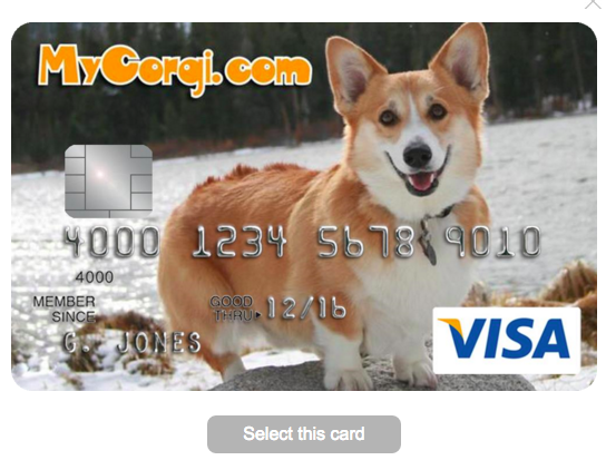 Corgi Rescue Credit Card - Apply 2