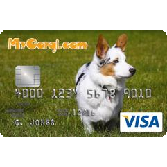 Corgi Rescue Credit Card