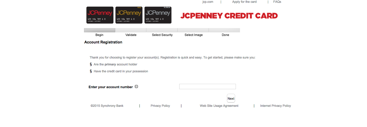 JCPenney Credit Card Login Make A Payment