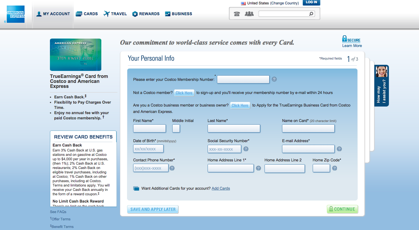 How to Apply for the Costco Credit Card