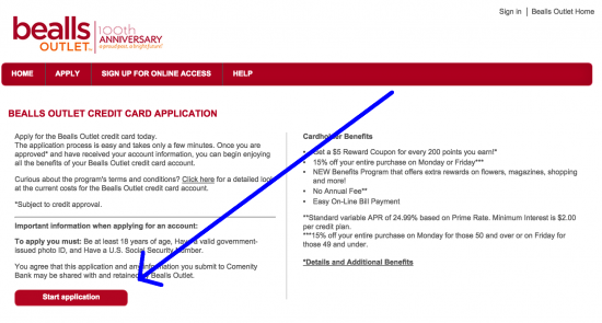 Apply For The Bealls Outlet Credit Card Online