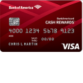 Bank Americard Cash Rewards for Students Visa Credit Card
