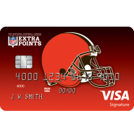 Cleveland Browns Extra Points Credit Card