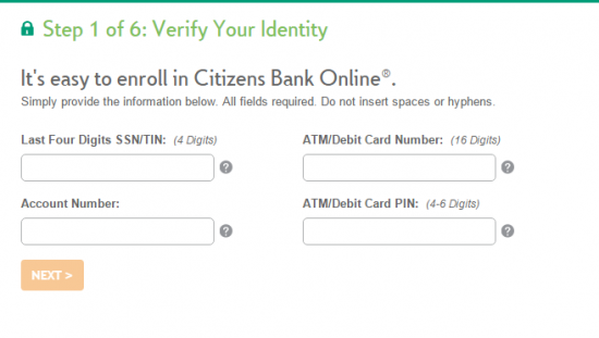 citizens bank log in