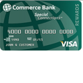 Commerce Bank Special Connections Visa Credit Card