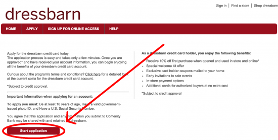 Dressbarn credit hotsell card pay bill