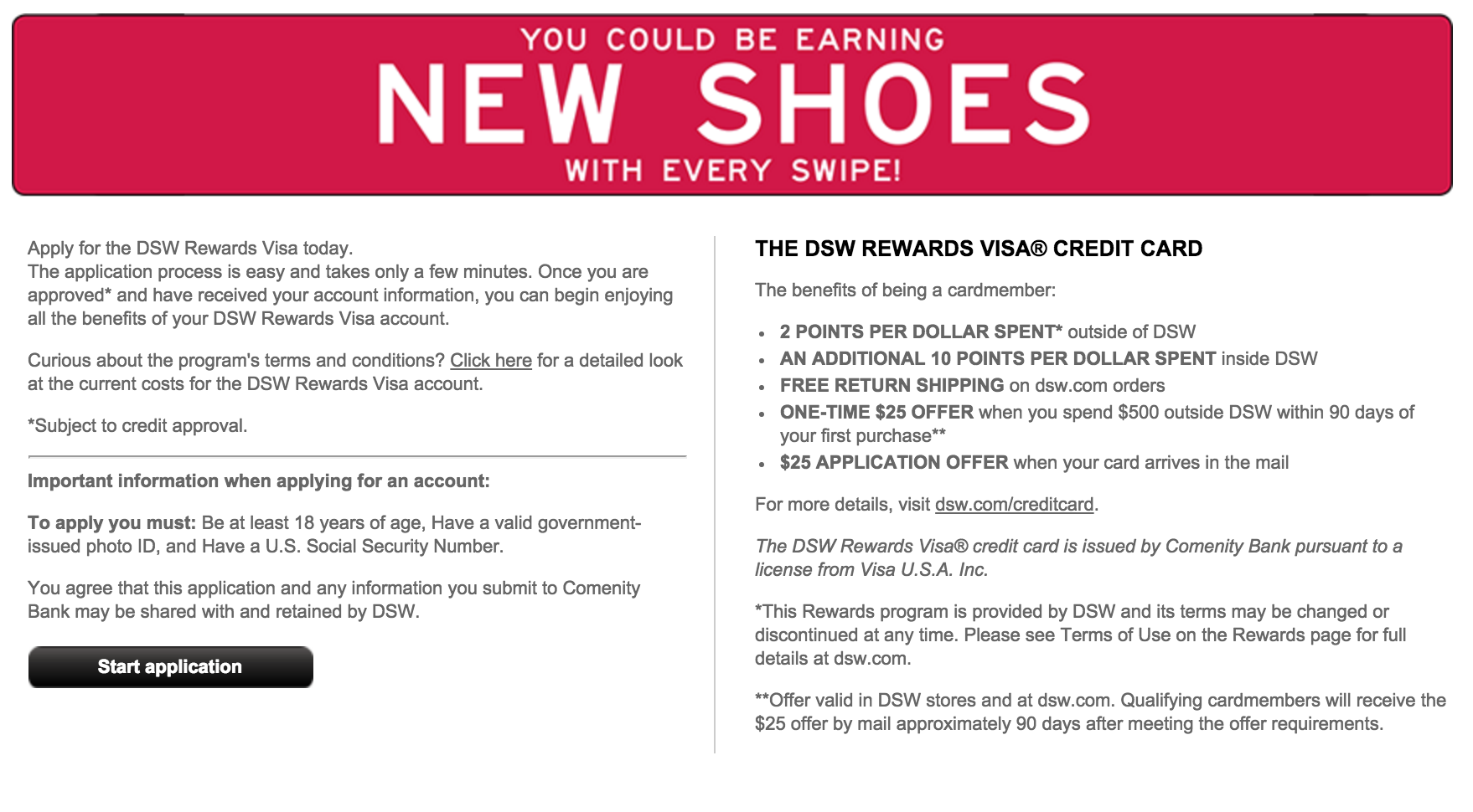 How to Apply for the DSW Credit Card