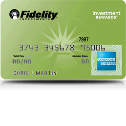 Fidelity Rewards Amex Credit Card