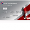 First Citizen Cash Back Credit Card